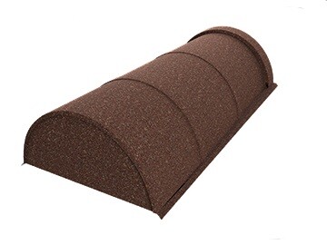 Bogenfirstkappe 205 End